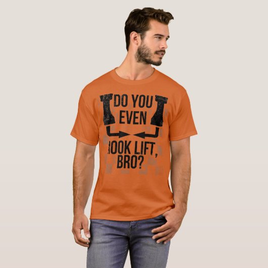 Do You Even Rook Lift Bro Funny Chess T-shirt (Voorkant volledig)