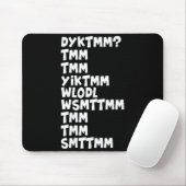 Do You Know The Muffin Man Dyktmm Nostalgia Funny  Muismat (Met muis)