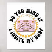 Do You Mind If I Invite My Dad  Poster (Voorkant)
