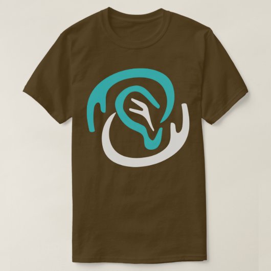 Doaf Abstract oar Cochlear T-shirt (Design voorkant)