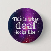 Doaf Galaxy Identity Ronde Button 5,7 Cm (Voorkant)