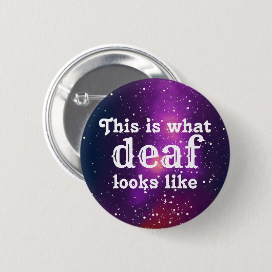 Doaf Galaxy Identity Ronde Button 5,7 Cm (Voorkant /achterkant)