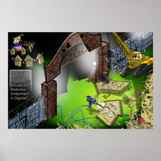 Doafscholen Poster (Voorkant)