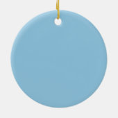 Dobbel de dobbelsteen keramisch ornament (Achterkant)