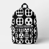 dobbelsteen bedrukte rugzak (Voorkant)