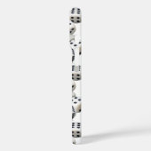 dobbelsteen op zwart Case-Mate iPhone case (Achterkant / Links)