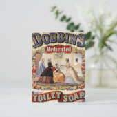 Dobbins Medicated Toilet Soap Briefkaart (Staand voorkant)