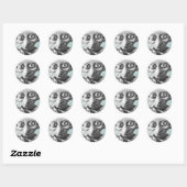 Dobby 4 ronde sticker (Vel)
