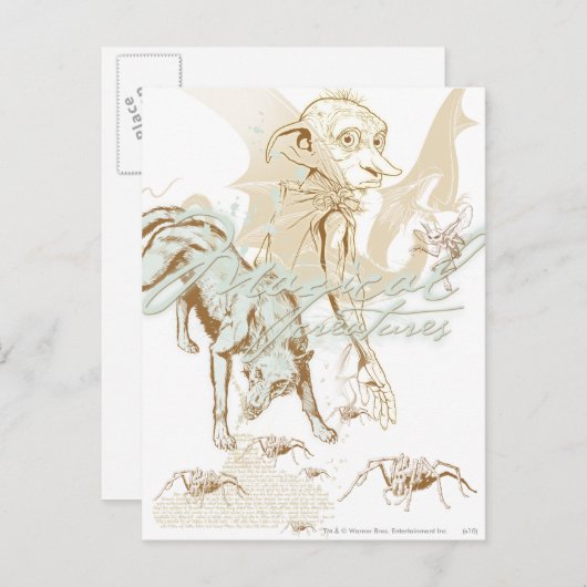 Dobby Briefkaart (Voorkant / Achterkant)