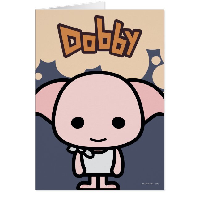 Dobby Cartoon Character Art (Voorkant)