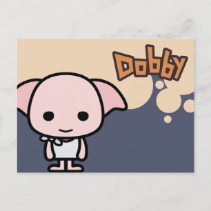 Dobby Cartoon Character Art Briefkaart