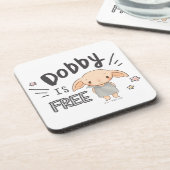 Dobby is vrij bier onderzetter (Linkerzijde)