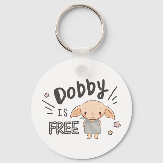Dobby is vrij sleutelhanger (Achterkant)