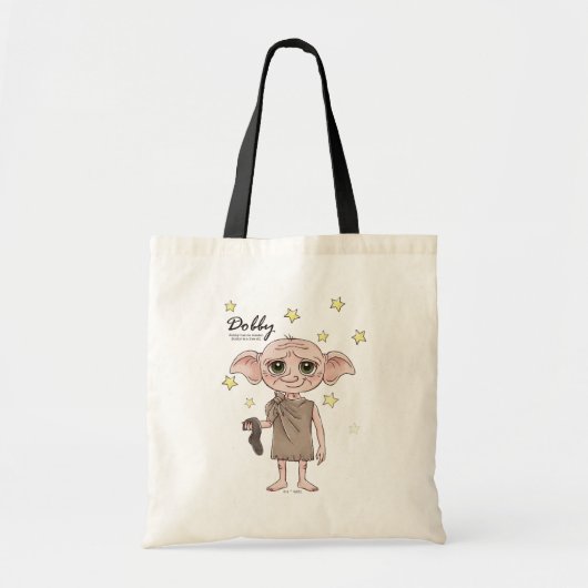 Dobby Watercolor Character Art Tote Bag (Voorkant)