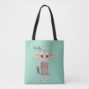 Dobby Watercolor Karakter Kunst Draagtas