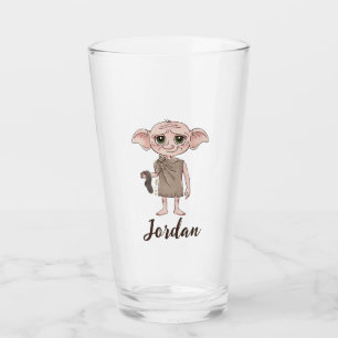 Dobby Watercolor Karakter Kunst Glas