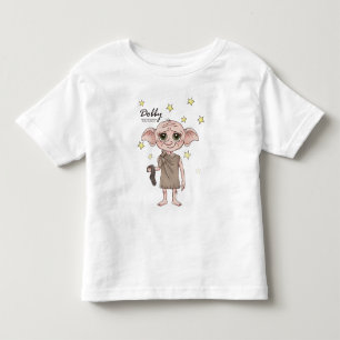 Dobby Watercolor Karakter Kunst Kinder Shirts