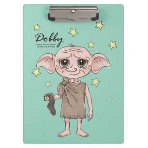 Dobby Watercolor Karakter Kunst Klembord
