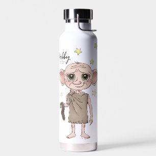 Dobby Watercolor Karakter Kunst Waterfles