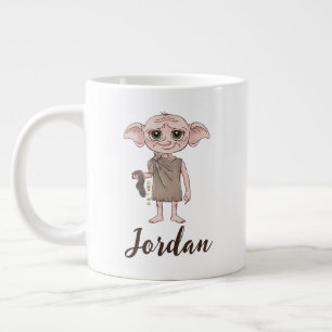 Dobby-watercolor karakterkunst extra grote beker