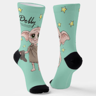 Dobby-watercolor karakterkunst sokken