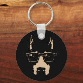 Dobe Glasses Sleutelhanger (Voorkant)