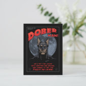 Dober Man! Briefkaart (Staand voorkant)