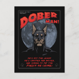 Dober Man! Briefkaart