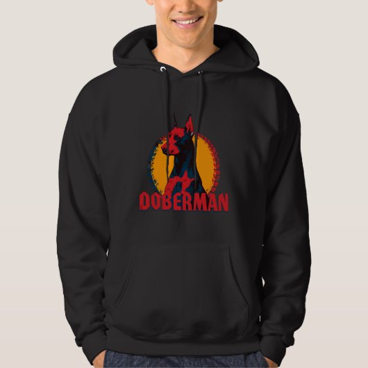 Doberman 545 hoodie (Voorkant)