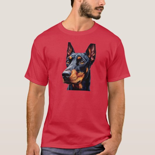 Doberman Animal T-shirt (Voorkant)