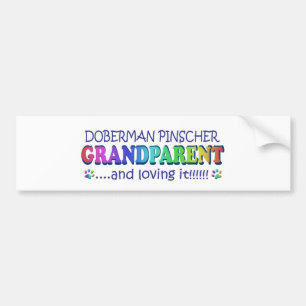 DOBERMAN BUMPERSTICKER
