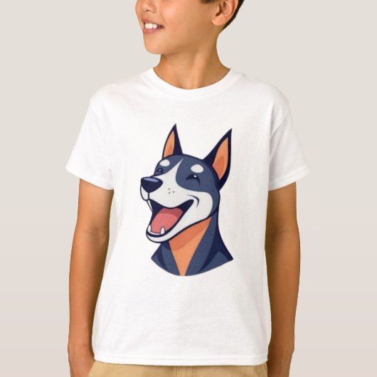 Doberman Children T-shirt (Voorkant)