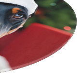 Doberman Christmas Snijplank (Hoek)