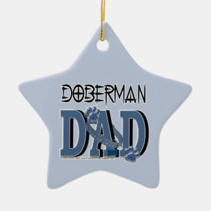 Doberman DAD Keramisch Ornament