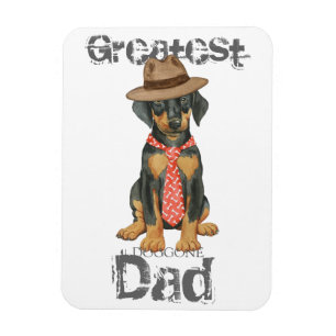 Doberman Dad Magneet