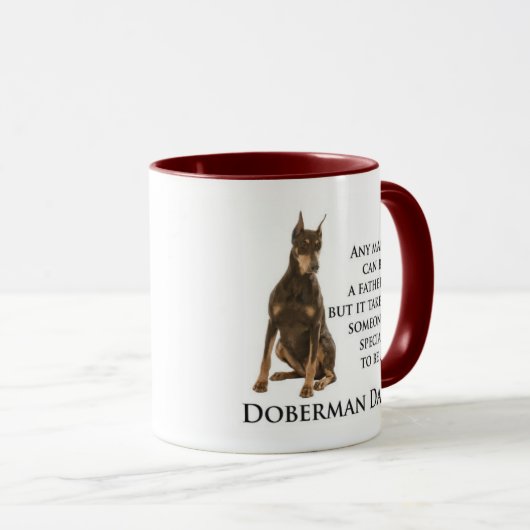 Doberman Dad Mok (Voorkant rechts)