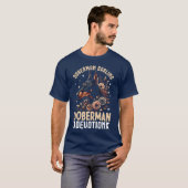 Doberman Darling, Doberman Devotie Hond T-shirt (Voorkant volledig)
