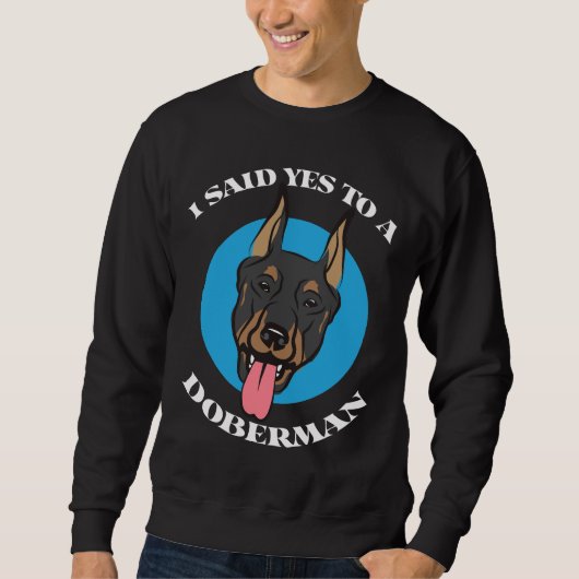 Doberman Dog 997 Trui (Voorkant)