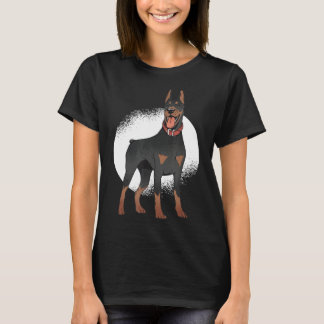Doberman Dog Graphic T-shirt