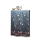 Doberman Flask Heupfles (Links)