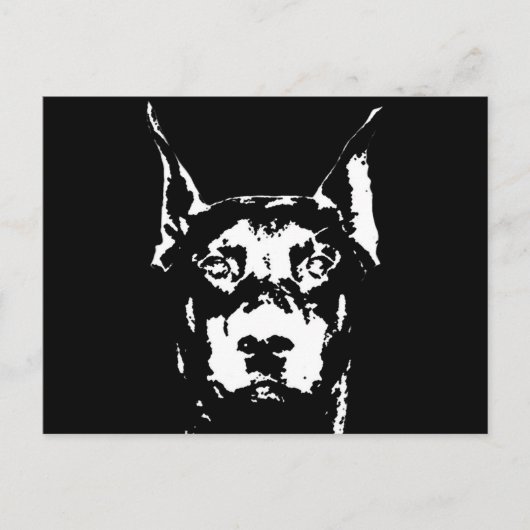 Doberman Gifts - Briefkaart (Voorkant)