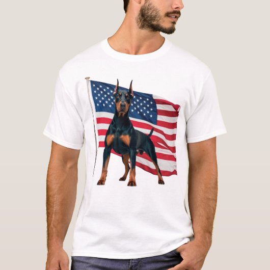 Doberman Guard T-shirt (Voorkant)