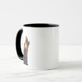 Doberman howling mok (Voorkant links)