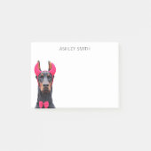 Doberman in Devil Costume Post-it® Notes (Voorkant)