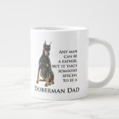 Doberman Jumbo Mug (Droite)