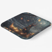 Doberman Kerstfeest reis Papieren Bordje (Gebogen)