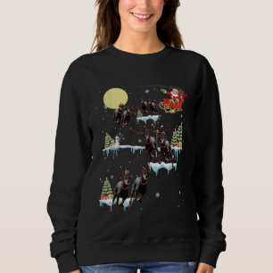 Doberman Kerstkerstkerstslaapje Funny Dog Lover Xm Trui