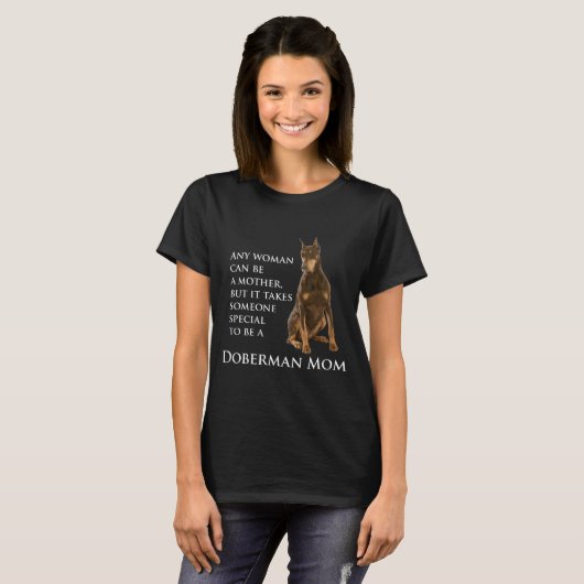 Doberman Ma T-Shirt (Voorkant volledig)