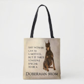 Doberman Mam Tas (Voorkant)