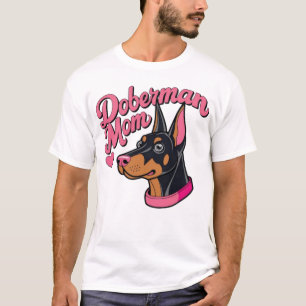 Doberman mama t-shirt
